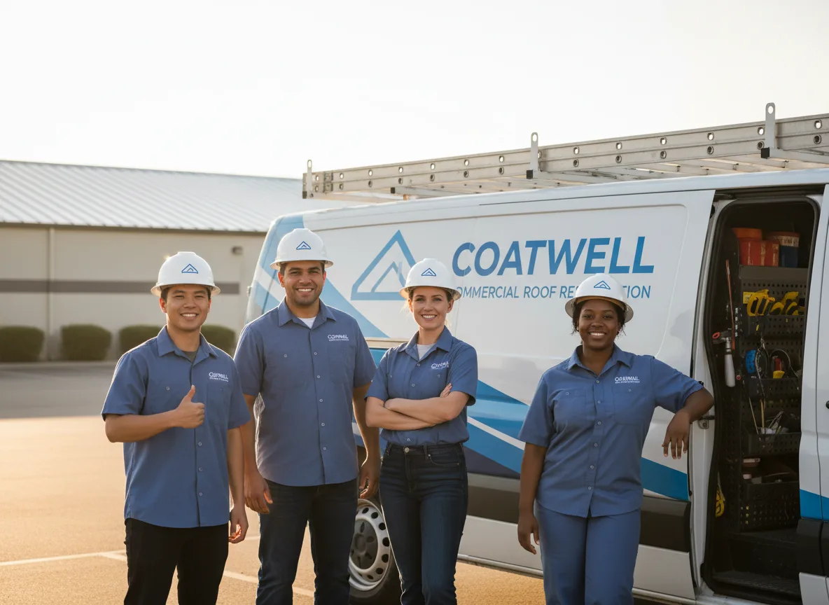 Commercial roof coating company in Tangent, OR